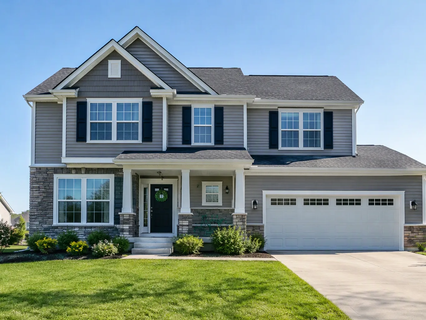 A home buyer / house flipper working on a residential buying properties as-is job — mid-task, hands, tools and the work itself in sharp focus, the rest of the space softly out of focus